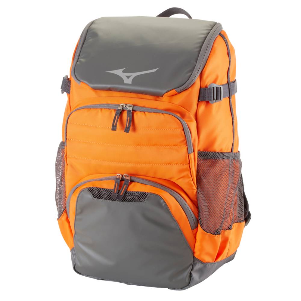 Mizuno Men's Organizer OG5 Baseball Backpack Orange/Black (360279-IXR)